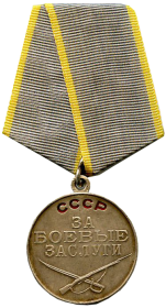 Медаль за Боевые Заслуги.