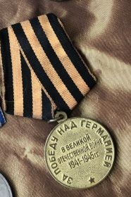 Орден Отечественной Войны 2ой степени, Медаль Жукова, Медаль За Отвагу, Медаль за Верность Присяге, Орден за Мужество,Медаль Защитник  Оттечества,  Медаль Юбилейная 20лет, 25 лет,30 лет,40 ле...