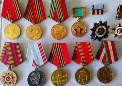 Медаль "40 лет Победы в Великой Отечественной войне 1941-1945"