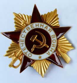 орден Отечественной войны I степени №571137