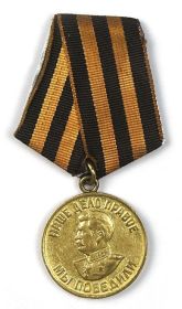 Медаль «За победу над Германией в Великой Отечественной войне 1941-1945 гг.»