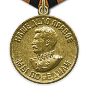 Медаль «За победу над Германией в ВОВ 1941-1945г.»