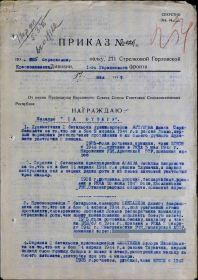 Награжден двумя медалями "За отвагу"В 1985 году награжден орденом "Отечественной войны" 2 степени.