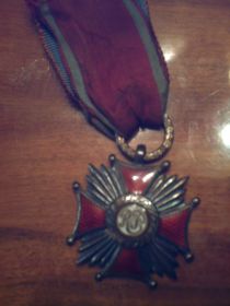5. Орден "Крест Серебрянный Заслуг"