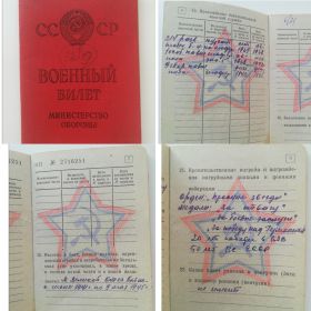 Орден "Красная звезда" Медали "За отвагу" "За боевые заслуги" "За победу над Германией"