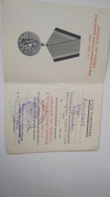 ДВАДЦАТЬ ЛЕТ ПОБЕДЫ В ВЕЛИКОЙ ОТЕЧЕСТВЕННОЙ ВОЙНЕ 1941-1945гг- удост. А №384149