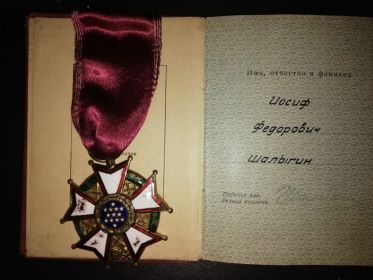 Орден Почётного легиона 2 степени