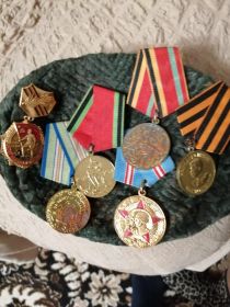 медаль за победу над Германией в великой отечественной войне 1941-1945г., медаль за участие в обороне  Кавказа