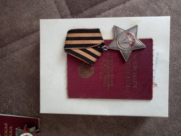 Орден Славы 3 степени