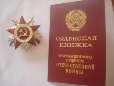 Орден Отечественной войны 2 степени