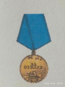 Медаль"За Отвагу".