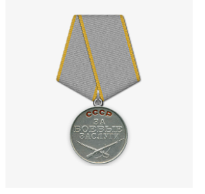 Медаль «За боевые заслуги», Медаль «За победу над Германией в Великой Отечественной войне 1941–1945 гг.»