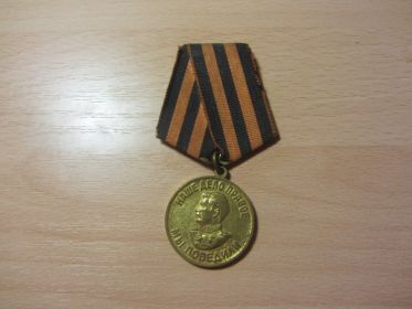 Медаль "За победу над Германией в ВОВ 1941-1945"