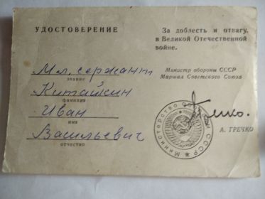 знак "25 лет Победы в Великой Отечественной войне"