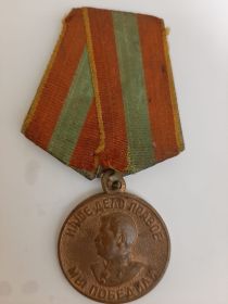 медаль «За победу над Германией в Великой Отечественной войне 1941—1945 гг "