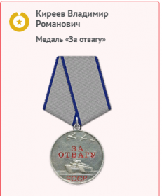 Медаль «За отвагу»