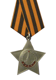 Орден Славы III степени, медаль За Отвагу, медаль "За взятие Кенигсберга", медаль "За взятие Берлина",  медаль "За Победу над Германией"