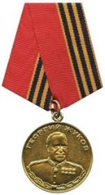 медаль Жукова Г.К.