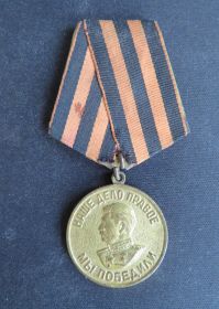 За победу над Германией,