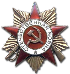 орден Отечественной войны 1 степени