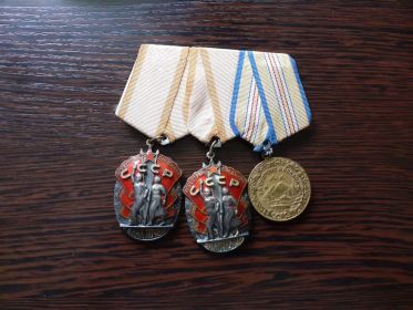 Два ордена "Знак Почёта", 14 медалей, Почётные грамоты ЦК ВЛКСМ,  Верховного Совета ДАССР, Министерства культуры СССР, Министерства высшего и среднего специальн...