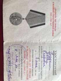 ДВАДЦАТЬ ЛЕТ ПОБЕДЫ ВОВ