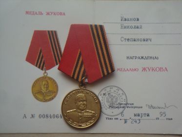 Медаль Жукова
