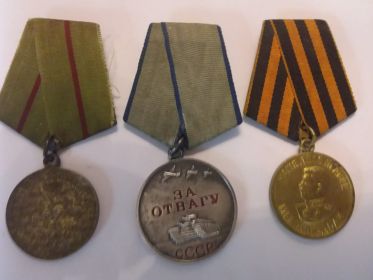 "За оборону Сталинграда" 1942 г.