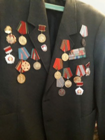 Медаль " за боевые заслуги "