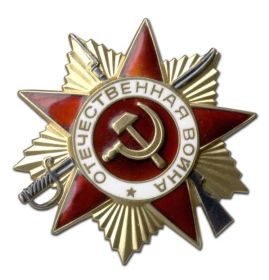 орден Отечественной войны I степени