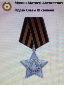Орден Славы III степени