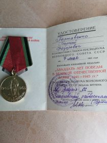 Двадцать лет победы в Великой Отечественной войне 1941-1945гг.
