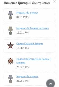 Медали