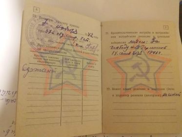 Медаль за победу над Германией.