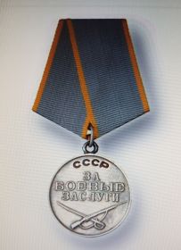 медаль "За боевые заслуги"