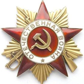 орден Отечественной войны  II степени