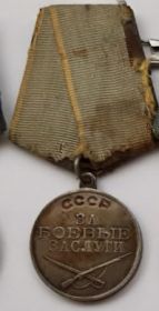 Медаль «За Боевые Заслуги»