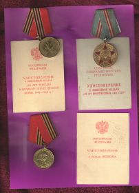 Медаль Жукова,Юбилейные медали
