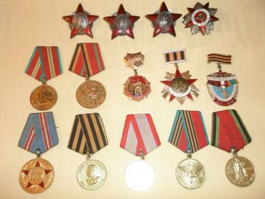 Три ордена Красной Звезды, Орден Отечественной войны I степени