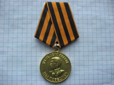 Медаль за победу