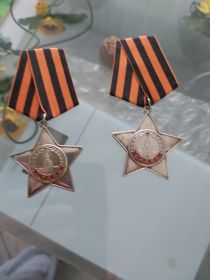 Ордена "Славы 2 и 3 степени"