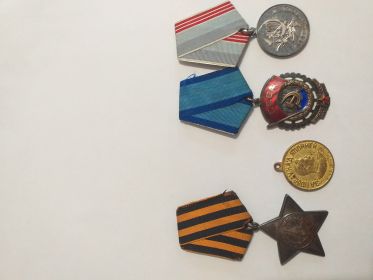 Орден Славы 3 спепени, медаль за победу над японии
