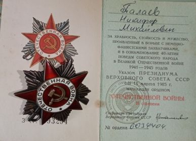 Орден 2степени
