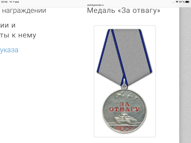 Медаль «За отвагу»