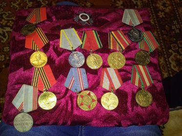 медаль "40 лет победы в Великой Отечественной войне 1941-1945 г"