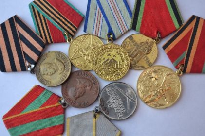 медаль "За боевые заслуги"  "За оборону Кавказа