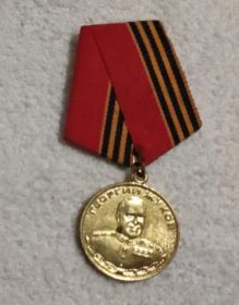 "медаль Георгия Жукова"