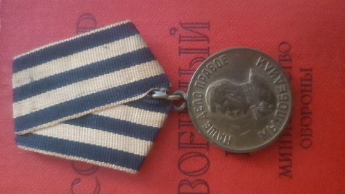 Медаль "За победу над Германией в Великой Отечественной войне 1941-1945гг "