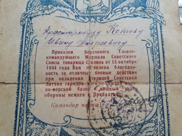 Медали "За отвагу" и "За победу над Германией"