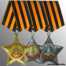 Орден Славы 3 степени; Орден Отечественной войны 1 степени; Медаль "За Отвагу"; Медаль "За освобождение Праги"